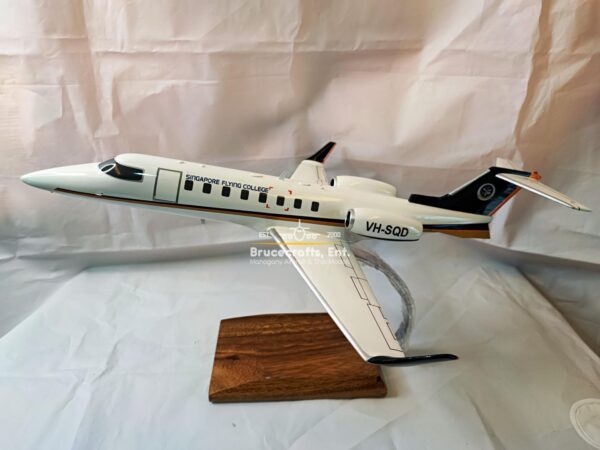 Learjet 45 Singapore Fying College with detailed craftsmanship.